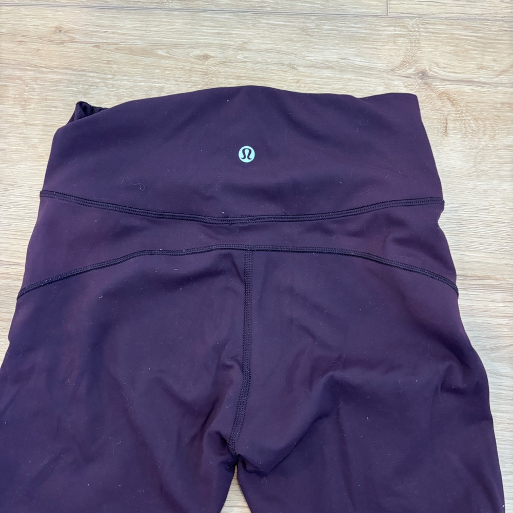 Plum lululemon leggings